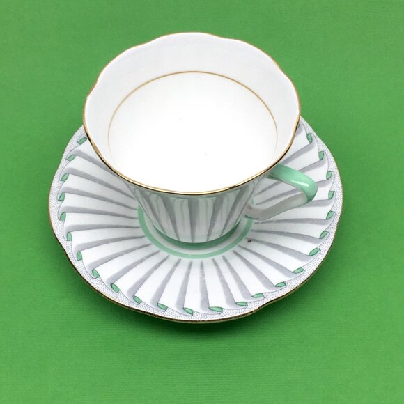 Crafton cup saucer tea bone china made in England vintage - Picture 2 of 5